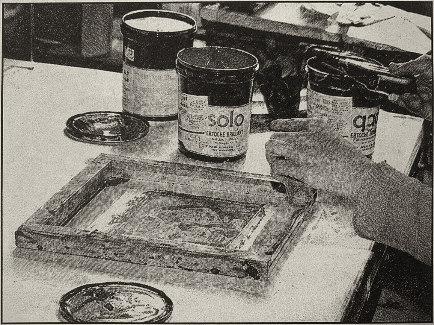 Silk-screen printing